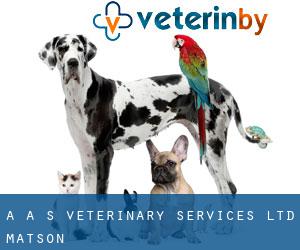 A A S Veterinary Services Ltd (Matson)