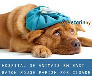 Hospital de animais em East Baton Rouge Parish por cidade - página 1