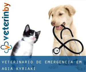 Veterinário de emergência em Agía Kyriakí