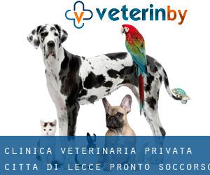 Clinica Veterinaria Privata Città di Lecce Pronto Soccorso 24h