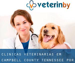 clínicas veterinárias em Campbell County Tennessee por núcleo urbano - página 1