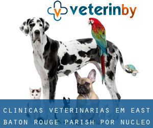 clínicas veterinárias em East Baton Rouge Parish por núcleo urbano - página 1