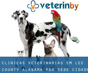 clínicas veterinárias em Lee County Alabama por sede cidade - página 1