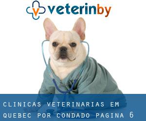 clínicas veterinárias em Quebec por Condado - página 6