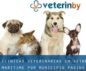 clínicas veterinárias em Seine-Maritime por município - página 1
