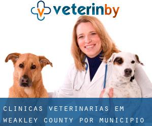 clínicas veterinárias em Weakley County por município - página 1