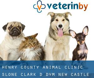 Henry County Animal Clinic: Slone Clark D DVM (New Castle)